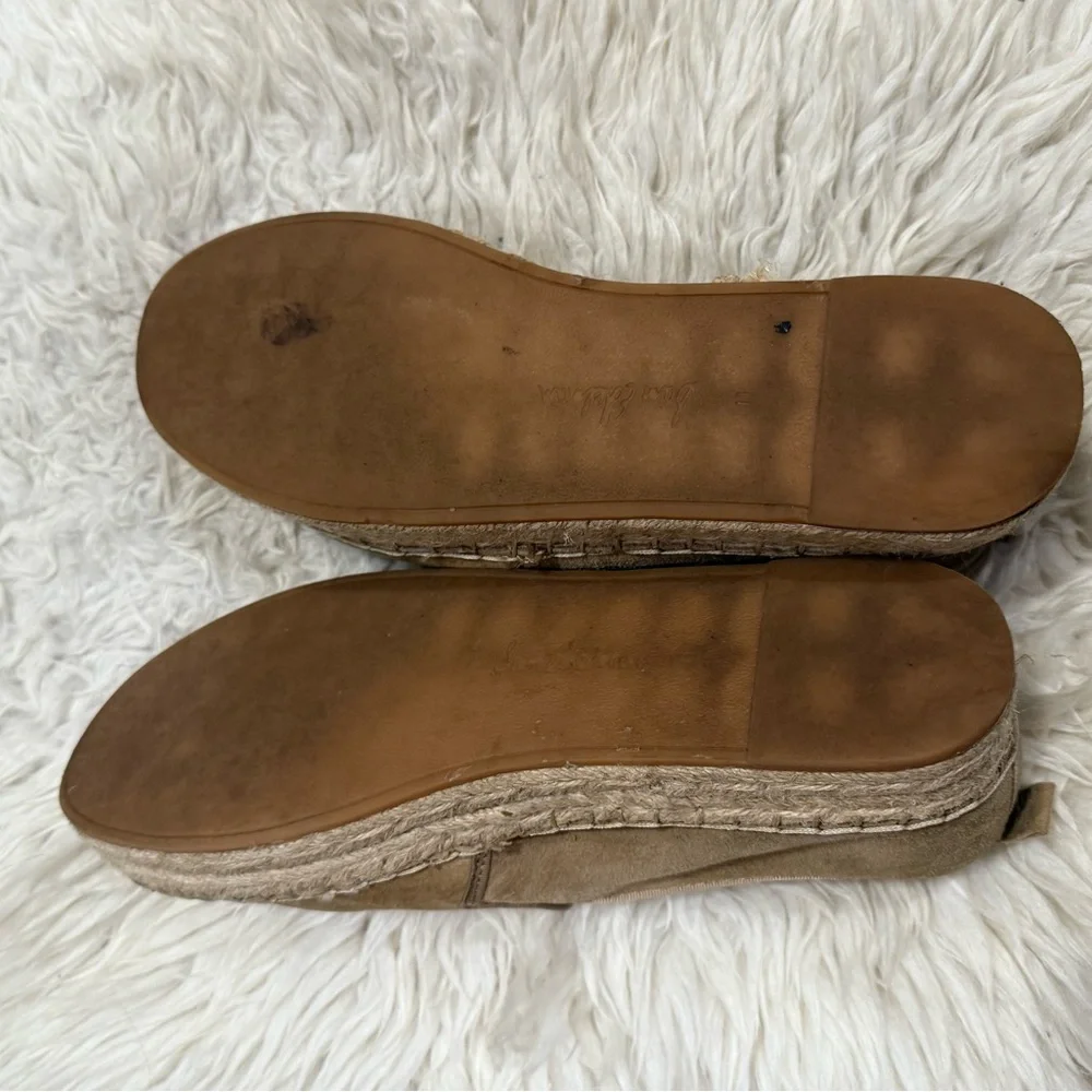 Sam Edelman Carrin‎ Espadrille Slip-On Shoes with Jute Sole Women’s Size 11M